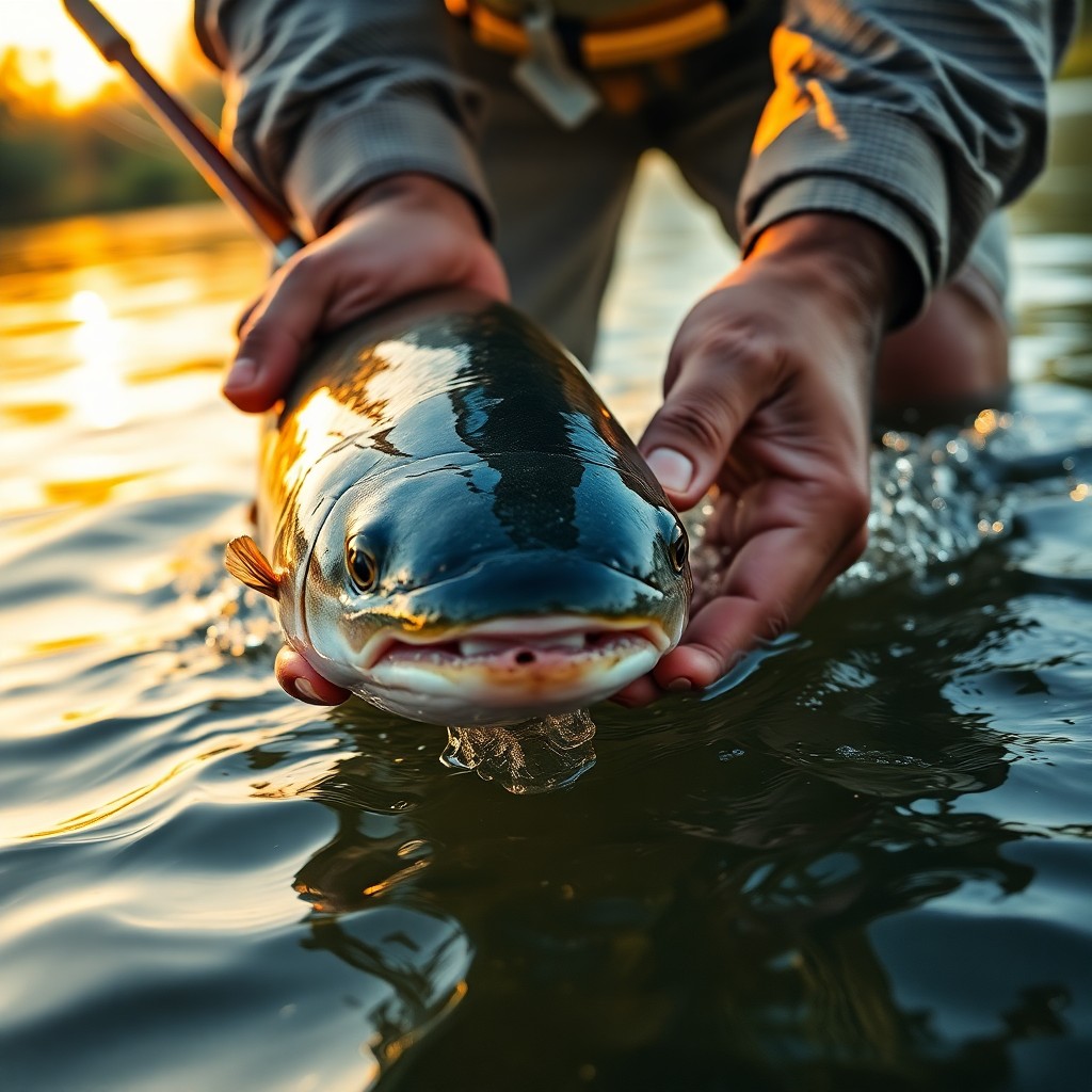 Pesca sportiva del persico del Nilo sul fiume Nilo in Uganda — Africa Angler