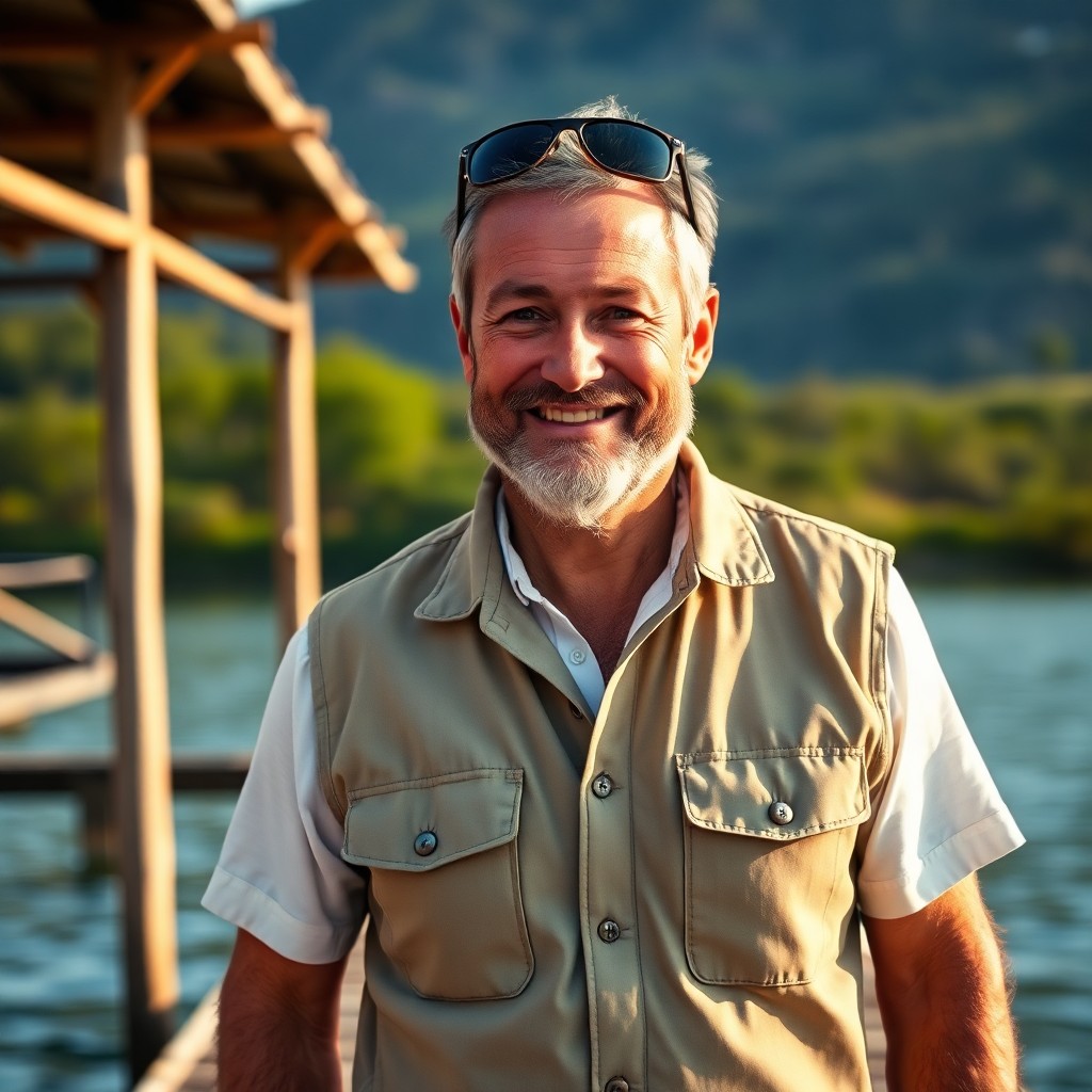 Marco Bianchi, fondatore di Africa Angler, guida di pesca professionista in Africa orientale