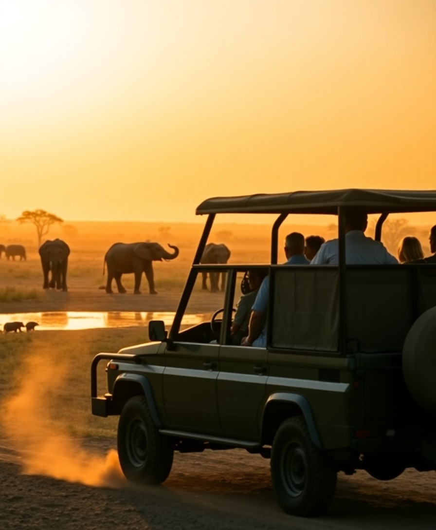 Safari fotografico combinato con pesca sportiva in Africa — Africa Angler